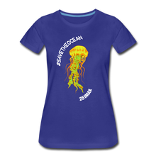 Lade das Bild in den Galerie-Viewer, Jellyfish - Frauenshirt - royal blue
