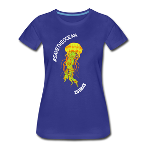 Jellyfish - Frauenshirt - royal blue