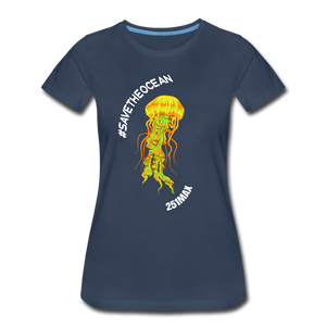 Jellyfish - Frauenshirt - navy