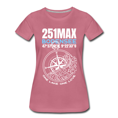 251MAX One Lake - Damenshirt - mauve