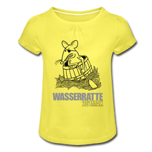 Lade das Bild in den Galerie-Viewer, 251MAX Wasserratte - Mädchenshirt - yellow
