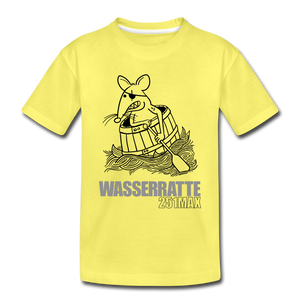 251MAX Wasserratte - Jungenshirt - yellow