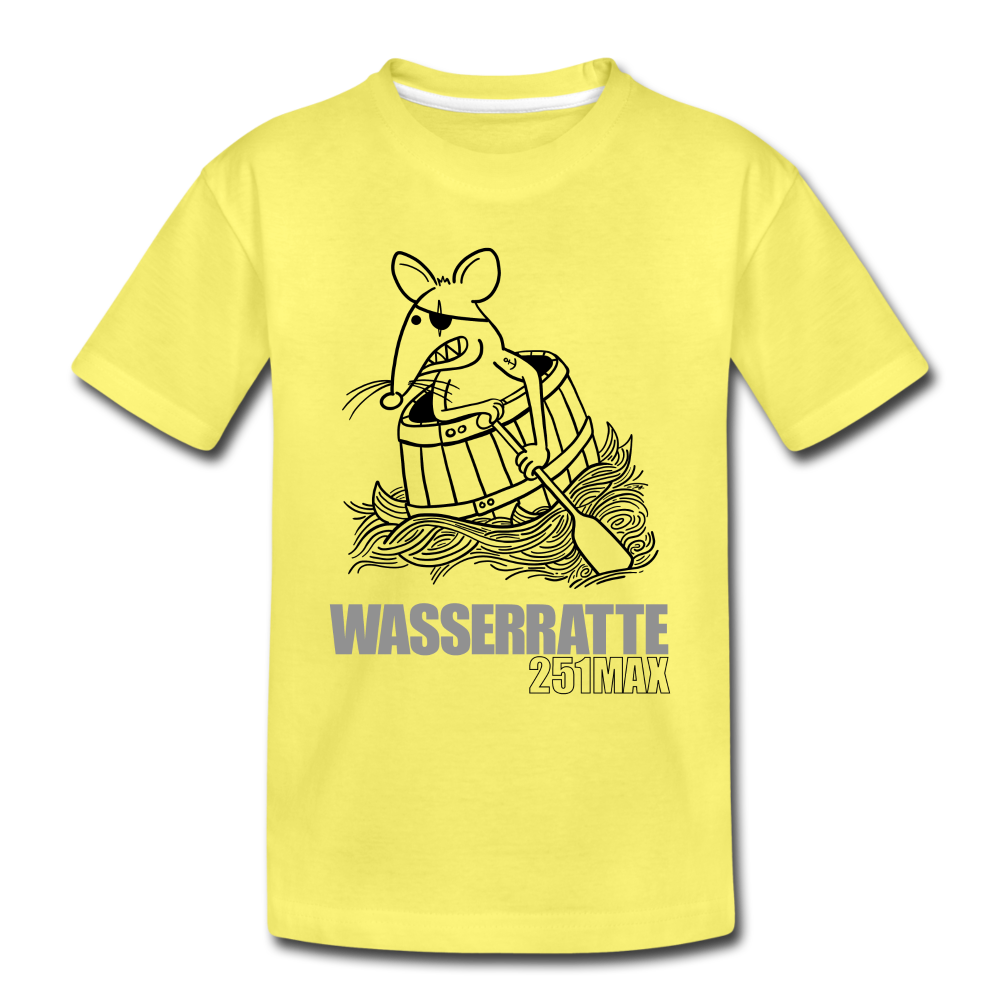 251MAX Wasserratte - Jungenshirt - yellow