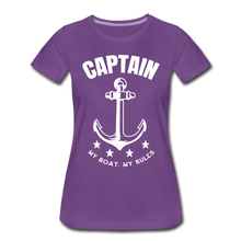 Lade das Bild in den Galerie-Viewer, Captain - Damenshirt - purple
