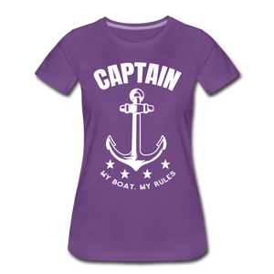 Captain - Damenshirt - purple