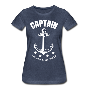 Captain - Damenshirt - heather blue