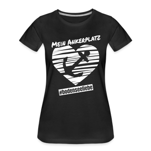 Mein Ankerplatz - Damenshirt - black