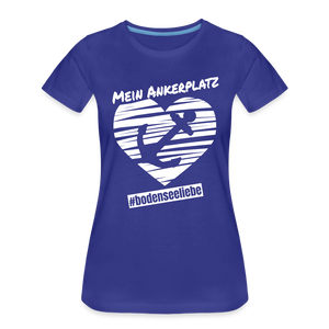 Mein Ankerplatz - Damenshirt - royal blue