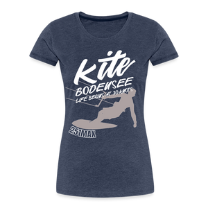 Kite Bodensee - Damenshirt - heather blue