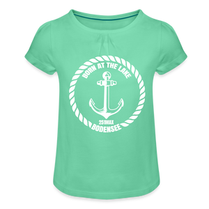 Born At The Lake - Mädchenshirt - mint