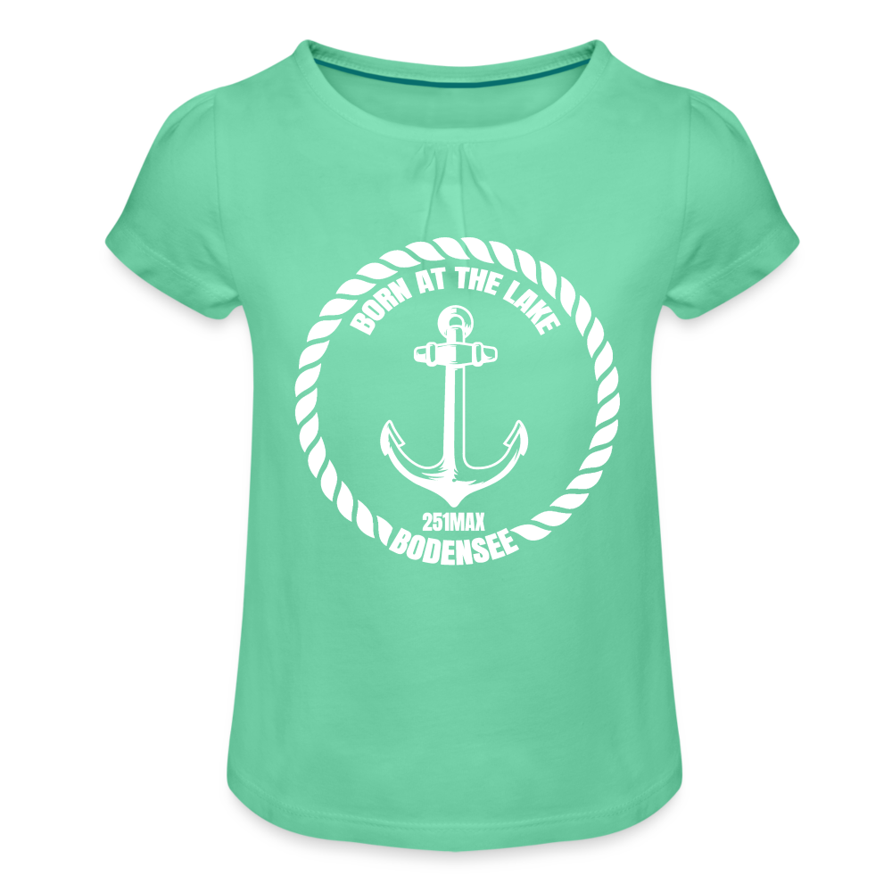 Born At The Lake - Mädchenshirt - mint