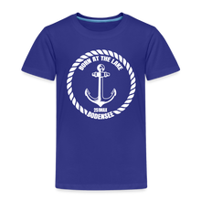 Lade das Bild in den Galerie-Viewer, Born At The Lake - Jungenshirt - royal blue
