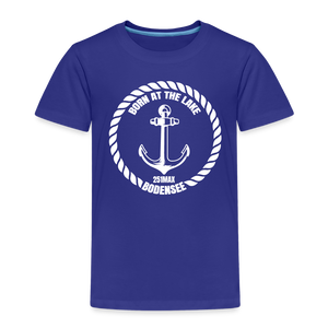 Born At The Lake - Jungenshirt - royal blue