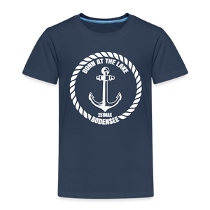 Born At The Lake - Jungenshirt - navy